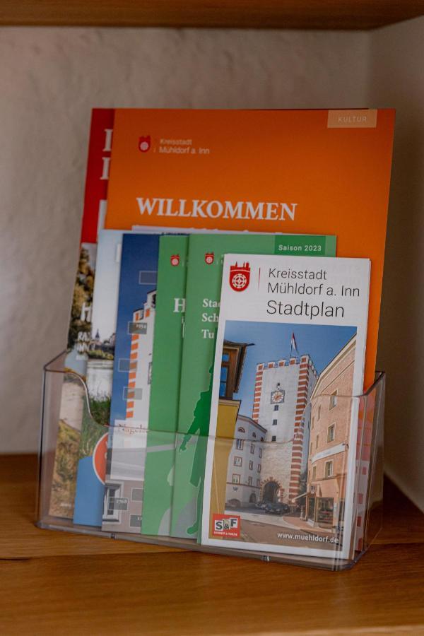 Highlight Am Stadtplatz Muehldorf - C4S Come4Stay - 2 Zimmer Wohnung I Bis Zu 5 Gaeste Kültér fotó